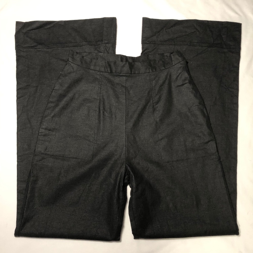 Olga Kapustina Black Linen Pants